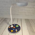 Bureaulamp Heelal kunststof - donkerblauw - 1 lichtbron