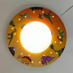 Lampada da soffitto Dinos B Materiale plastico - Arancione - 1 punto luce