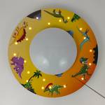 Lampada da soffitto Dinos B Materiale plastico - Arancione - 1 punto luce