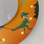 Lampada da soffitto Dinos B Materiale plastico - Arancione - 1 punto luce