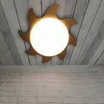 Lampada da soffitto Sole Materiale plastico - Oro - 1 punto luce