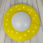 Lampada da soffitto Starlight Materiale plastico - 1 punti luce - Giallo sole