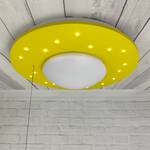 Lampada da soffitto Starlight Materiale plastico - 1 punti luce - Giallo sole