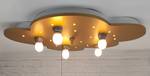 Lampada da soffitto Nuvola Materiale plastico - Oro - 5 punto luce