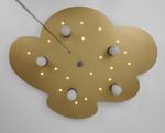 Lampada da soffitto Nuvola Materiale plastico - Oro - 5 punto luce