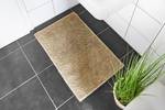 Badematte Florida recyceltes Polyester - Taupe - 60 x 100 cm