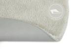 Badematte Florida rund recyceltes Polyester - Beige