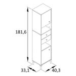 Hochschrank Smash Pastellapricot