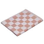 Set di 3 canovacci CHECKER STYLE Cotone - Marrone