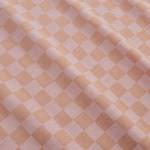 Küchentuch CHECKER STYLE 3er-Set Baumwolle - Beige