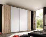 Armadio Mianok 270 cm Effetto rovere chiaro / Bianco