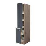 Apothekerschrank Cresta mIt Metallgriff Basalt