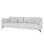 Bigsofa Morranos Chenille Kamika: Silber - 4 Kissen