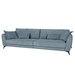 Bigsofa Morranos Chenille Kamika: Blau - 4 Kissen