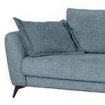 Bigsofa Morranos Chenille Kamika: Blau - 4 Kissen