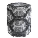 Pouf Nomad Pouf Baumwolle / Polyester - Grau