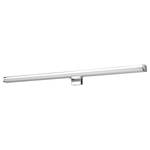 LED-Wandleuchte Lino Silikon / Eisen - 1-flammig - Breite: 60 cm