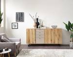 Sideboard Cappya Eiche Evoke Dekor / Hellgrau