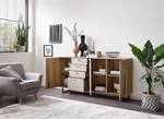 Sideboard Cappya Eiche Evoke Dekor / Hellgrau