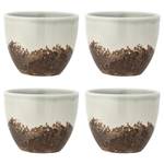 Tasse Paula Typ C 4er-Set Steingut - Braun