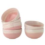 Schale Louisa 6er-Set Steingut - Pink