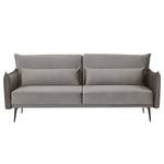 3-Sitzer Sofa Murokur Grau - Metall - Massivholz - Textil - 207 x 88 x 86 cm