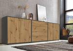 Sideboard Mart 237 cm - Gleiter Typ B Eiche Artisan Dekor / Anthrazit