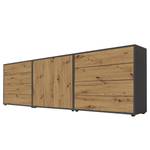 Sideboard Mart 237 cm - Gleiter Typ A Eiche Artisan Dekor / Anthrazit