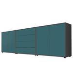 Sideboard Mart 237 cm - Gleiter Typ B Petrol / Anthrazit