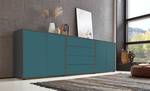 Sideboard Mart 237 cm - Gleiter Typ B Petrol / Anthrazit