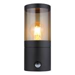 Lampada da parete Xeloo B Acciaio inox / Vetro acrilico - 1 punti luce - Nero