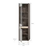 Vitrine Breising Typ A Holz - Holzwerkstoff - 51 x 198 x 37 cm