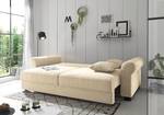 Schlafsofa Callampaya Cordstoff Zuri: Creme