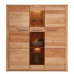 Beleuchtetes Highboard NatureStar 127 cm Kernbuche teilmassiv