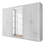 Drehtürenschrank Fügen Weiß - Breite: 270 cm