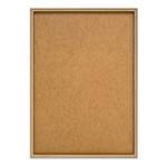 Gerahmtes Bild Evening Wine Gerahmtes Holzbild - Beige - 50 x 70 cm