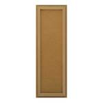 Wandbild Stylish Girl MDF - Gold - 30 x 90 cm