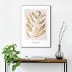 Gerahmtes Bild Golden Branch Gerahmtes Holzbild - Gold - 50 x 70 cm