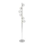 Stehleuchte Scala Balls Stahl / Glas - Silber - 6-flammig