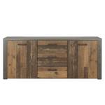 Sideboard Chakto Altholz Dekor / Beton Dekor - Breite: 196 cm