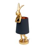 Tischleuchte Animal Rabbit Typ B Stahl / Polyresin - Schwarz / Gold