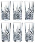 Longdrinkglas Broadway 6er Set Naturfaser - 2 x 15 x 8 cm