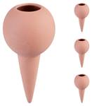 Tonkegel zur Bewässerung 4er Set Braun - Keramik - 9 x 18 x 9 cm