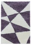 Tapis shaggy TRIANGLE A 80x150 violet Mauve - 80 x 150 cm