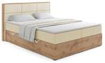 Boxspringbett LOLLY1 Beige - Breite: 140 cm - H4