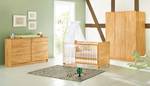 Ensemble de chambre de bébé Natura Kids 3 éléments - Hêtre massif - Largeur : 1 cm