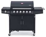 6+1 Gasgrill Set RED