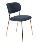 Lot de 2 chaises Jolien Bleu foncé