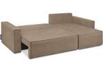 NAPI II Universal - Ecksofa Hellbraun - Breite: 246 cm