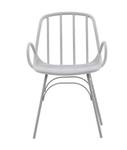 Chaise de salle à manger Dyrön lot de 4 Gris lumineux